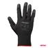 PU Safety Gloves, Size 8   2 Pairs