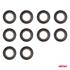 Black PVC Electrical Tapes 19mm x 10m x 0.13mm   Pack of 10