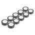 Black PVC Electrical Tapes 19mm x 10m x 0.13mm   Pack of 10
