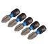 Draper Expert 04935 Cross Slot/PH Type Impact Screwdriver Bits, No.2 x 25mm, 1/4" Hex   Pack of 5