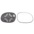Right Wing Mirror Glass (heated) and Holder for Citroen C2, 2003 2010