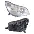Right Headlamp (Halogen, Takes H7 / H1 Bulbs) for Citroen C5 2005 2008