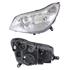 Left Headlamp (Halogen, Takes H7 / H1 Bulbs) for Citroen C5 Estate 2005 2008
