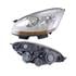 Left Headlamp (Halogen, Takes H1 Bulbs, Supplied With Motor, Original Equipment) for Citroen C4 Picasso 2007 on
