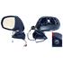 Left Wing Mirror (electric, heated, puddle lamp, power fold, without covers & indicator) for C4 Grand Picasso, 2007 2013