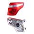 Right Rear Lamp (Outer, On Quarter Panel, 5 Seat Models Only, Original Equipment) for Citroen C4 Picasso 2007 2010