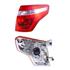 Right Rear Lamp (Outer, On Quarter Panel, Supplied With Bulbholder, 5 Seat Models Only, Original Equipment) for Citroen C4 Picasso 2011 2013