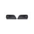 Citroen Berlingo 2018 Onwards RH & LH Front Bumper Grilles, Pair, Matte Black, Without Holes For Fog Lights