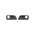 Citroen BERLINGO Box 2018 Onwards RH & LH Front Bumper Grilles, Pair, Matte Black, With Holes For Fog Lights