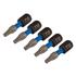 Draper Expert 05492 TX STAR Impact Screwdriver Bits, T15 x 25mm, 1/4" Hex   Pack of 5