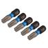 Draper Expert 05496 TX STAR Impact Screwdriver Bits, T30 x 25mm, 1/4" Hex   Pack of 5