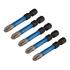 Draper Expert 05645 Cross Slot/PH Type Impact Screwdriver Bits, No.3 x 50mm, 1/4" Hex   Pack of 5