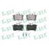 LPR Rear Brake Pads (Full set for Rear Axle)