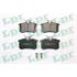 LPR Rear Brake Pads (Full set for Rear Axle)