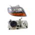 Right Headlamp (Halogen, Takes H4 Bulb. With Load Level Adjustment, Supplied Without Motor) for Holden Barina TK Hatchback 2002 2008