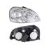 Right Headlamp (Halogen, Takes H1/ H7 Bulbs, Supplied With Motor) for Daewoo NUBIRA Wagon 2003 on