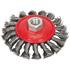 CIRCULAR BRUSH 100MM, TWISTED WIRE