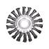 CIRCULAR BRUSH 115MM, TWISTED WIRE