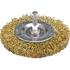 CIRCULAR BRUSH W. SHAFT 75MM CRIMPED W.