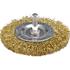 CIRCULAR BRUSH W. SHAFT 100MM CRIMPED W.
