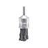 CUP BRUSH W. SHAFT 22MM, TWISTED WIRE