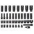 Draper 07106 Hi TORQ Impact Socket Set, 1/2" Sq. Dr. (40 Piece)