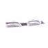 Dacia Duster 2015 2018 RH (Drivers Side) Front Bumper Grille Trim, Lower, Chrome
