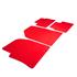 Luxury Tailored Car Mats for Hyundai i30 Estate, 2012 2017   Enzo Red   4 Piece   3 Clips