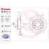 Brembo Xtra Rear Axle Brake Discs (Pair)   Diameter: 272mm   08.B413.1X