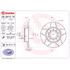 Brembo Xtra Max Rear Axle Brake Discs (Pair)   Diameter: 272mm   08B41375