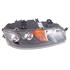 Right Headlamp With Fog Lamp (H1 + H1 + H3, Original Equipment) for Fiat PUNTO 2001 2003