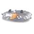 Left Headlamp (With Fog Lamp, Original Equipment) for Fiat PUNTO 1999 2001