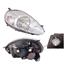 Right Headlamp (Chrome Bezel, With 14 Pin Connector, Takes H4 Bulb, Supplied With Motor & Bulb, Original Equipment) for Fiat GRANDE PUNTO 2006 2008