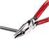 Knipex 13177 Needle Nose Combination Pliers Plastic Coated Black Atramentized, 185mm