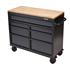 Draper 08216 BUNKER Workbench Roller Tool Cabinet, 7 Drawer, 41", Grey