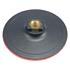 RUBBER DISC W. VELCRO 125MM