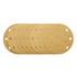 Draper 08475 Gold Sanding Discs with Hook and Loop 150mm 180 Grit 15 Dust Extraction Holes (Pack of 10)
