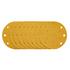 Draper 08478 Gold Sanding Discs with Hook and Loop 150mm 400 Grit 15 Dust Extraction Holes (Pack of 10)