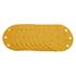 Draper 08478 Gold Sanding Discs with Hook and Loop 150mm 400 Grit 15 Dust Extraction Holes (Pack of 10)