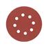 ABRASIVE DISC W. HOLES (VELCRO) 5PCS P36