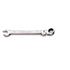 Swivel End Ratcheting Combination Wrench, 17mm