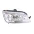 Right Headlamp (With Clear Indicator, With Fog Lamp,Original Equipment) for Fiat IDEA 2006 on