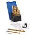 Draper 08886 HSS Titanium Nitride Coated Drill Bit Set   25 Piece