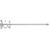 TURBO THREADED STIRRER M14 115MM
