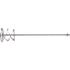 TURBO THREADED STIRRER M14 135MM