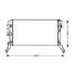 Ford Focus 2008 2011 LH (Passengers Side) Front Bumper Grille / Fog Lamp Cover, Matte Black