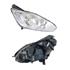 Right Headlamp (Reflector Type, Halogen, Takes H7/H1 Bulbs, Supplied With Motor And Bulbs, Original Equipment) for Ford C MAX 2010 2015