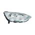 Right Headlamp (Halogen, Takes H7 / H1 Bulbs, Chrome Bezel, Supplied With Bulbs, Original Equipment) for Ford C MAX 2015 on