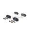 Bosch Rear Brake Pads (Full set for Rear Axle)   0986424124