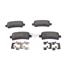 Bosch Rear Brake Pads (Full set for Rear Axle)   0986424124